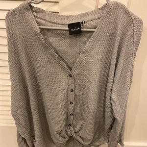 Urban Outfitters Waffle Weave Top